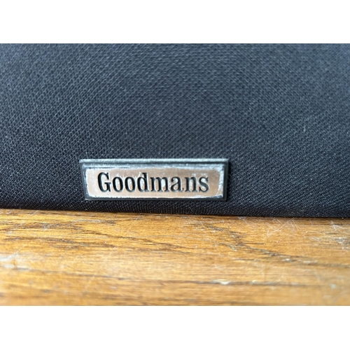 56 - x2 Goodmans Maxim 2 8 Ohms 75W Speakers