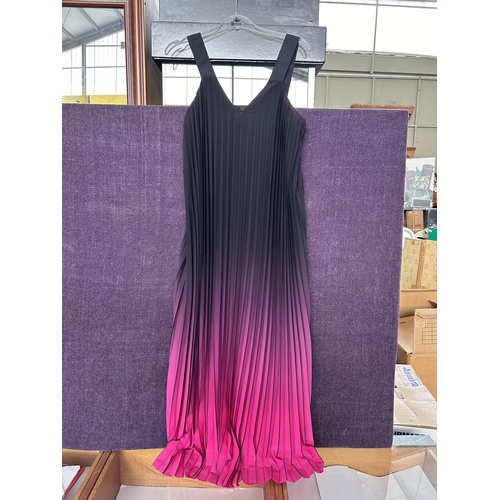 armani exchange evening dresses New Armani Exchange Layered Dress In Peach
