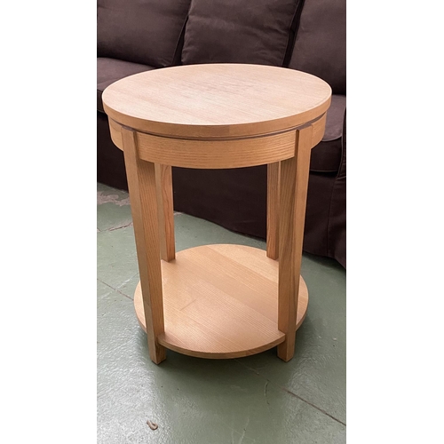 6 - American Drexel Heritage Occasional Side Table in Light Wood Finish - Code AM6997X