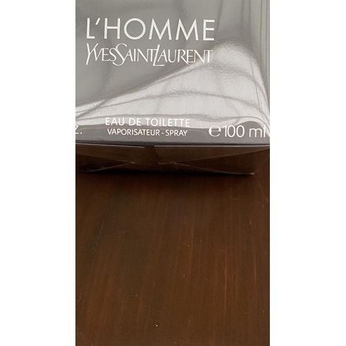 68 - L'Homme For Men by Yves Saint Laurent Eau De Toilette Vaporisateur Spray 100ml (Unused)