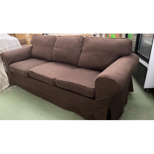 30 - 'Ikea Ektorp' 3-Seat Sofa - Code AM7101X