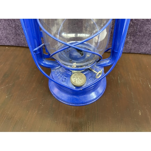 38 - Vintage Czech Meva Lantern Kerosene Storm Lamp