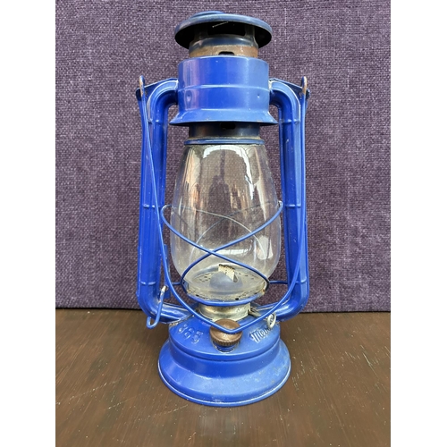 38 - Vintage Czech Meva Lantern Kerosene Storm Lamp