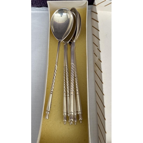 11 - x6 Vintage Cypriot Silver 800 Tea Spoons (82gr)