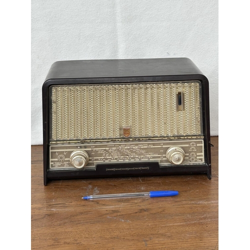 1 - Retro Philips B2X60B Radio Receiver Built in 1966/67 (Untested)