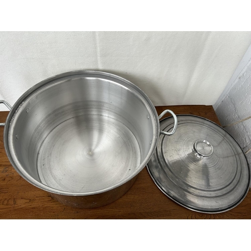 150 - Oversized Stainless Steel Cooking Pot