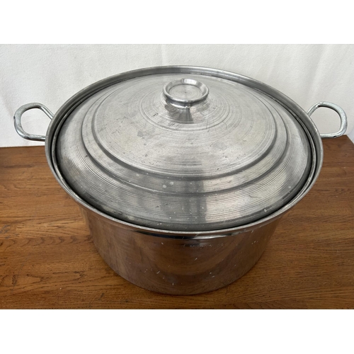 150 - Oversized Stainless Steel Cooking Pot