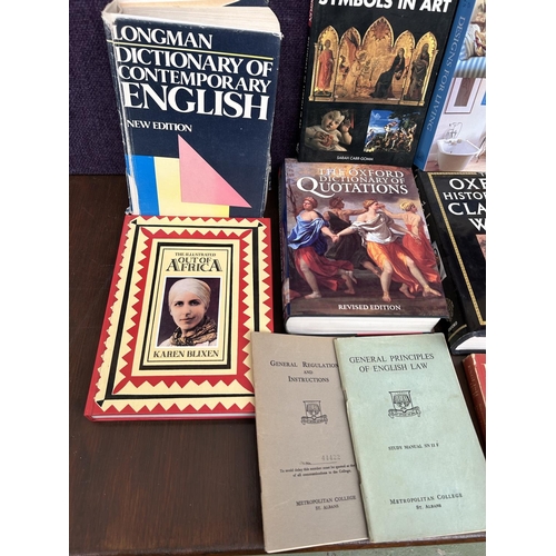 474 - Collection of English Dictionaries and Other Books