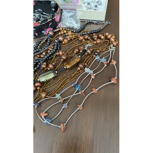 98 - Box of Assorted Costume Jewelry