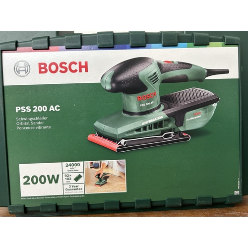 137 - Bosch PSS200AC Sander in Box (Unused)