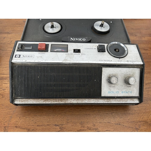 372 - Vintage Nivico Reel to Reel Tape Recorder (A/F)