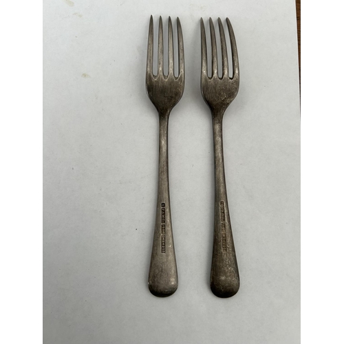 401 - x2 Vintage 1960 British Army Forces Forks for Collectors