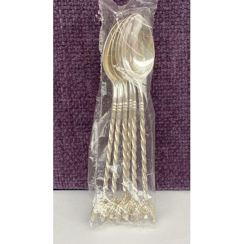 203 - x6 Silver 800 Sweet Spoons (117gr)