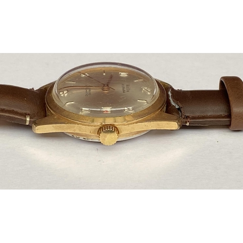 208 - Vintage 1950's/1960's Mudu Swiss Made Gold Plated Watch