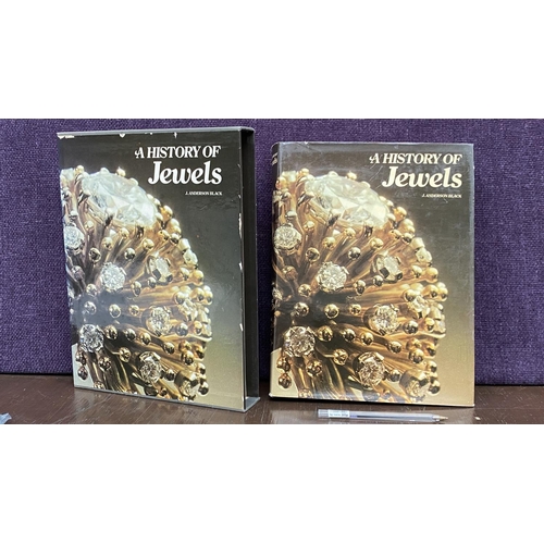 209 - 'J. Anderson' Black 'History of Jewels' in Hardcover Slip Case, Orbis Publishing London together wit... 