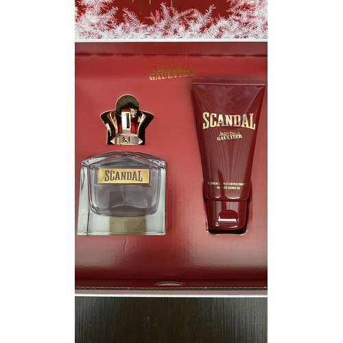 9 - Scandal Jean Paul Gaultier Men's Set, 100ml Eau de Toilette Spray, 75ml Shower Gel