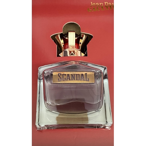 9 - Scandal Jean Paul Gaultier Men's Set, 100ml Eau de Toilette Spray, 75ml Shower Gel