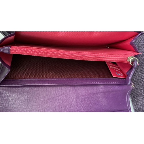 183 - Mala Purple Leather Best Friend Scottie Purse (Unused) - Taken Back on 30/11/2024