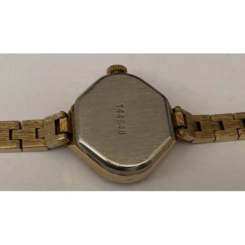 185 - Rare Find Vintage USSR Gold Plated Women's Wrist Watch