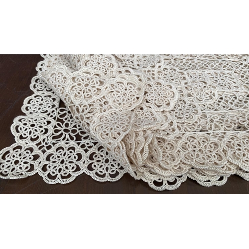 188 - Large Qty of Ecru Lace Placemats, Coasters, Table Protectors  and Other (Unused) - Taken Back on 27/... 