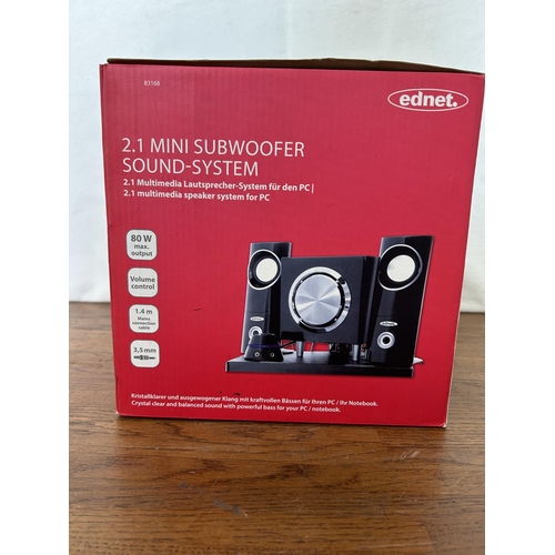 17 - Ednet Mini Subwoofer Sound System