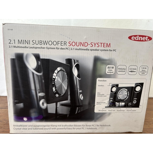 17 - Ednet Mini Subwoofer Sound System