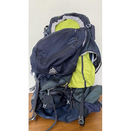 552 - Gregory Nylon Blue Baltoro 65 Backpack