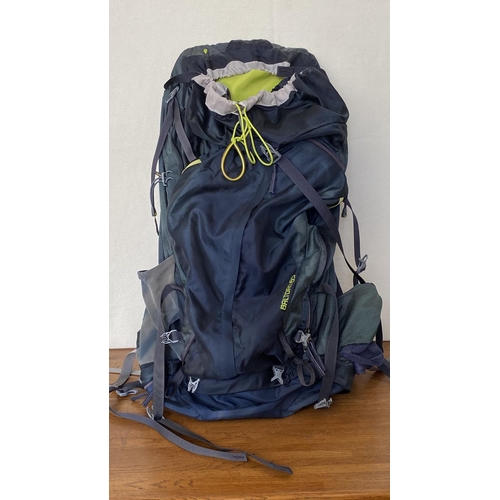 552 - Gregory Nylon Blue Baltoro 65 Backpack