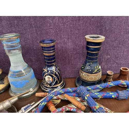 592 - Qty of Nargile Shisha Pipe Parts & Accessories