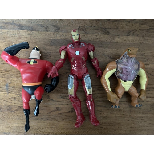 598 - Collection of 3 Marvel Action Figures