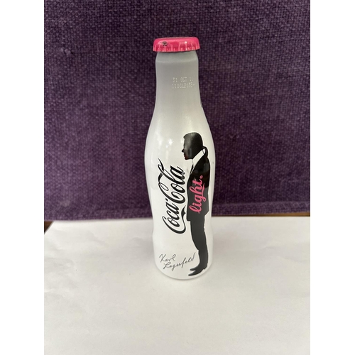 610 - Karl Lagerfeld Coca-Cola Light Limited Edition 2009 Collectable Aluminium Bottle - Taken Back on 6/1... 