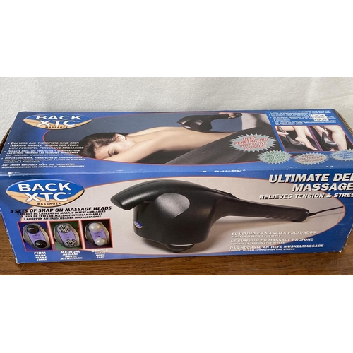 50B - Back XTC Ultimate Deep Massager, Relieves Tension and Stress (Unused)