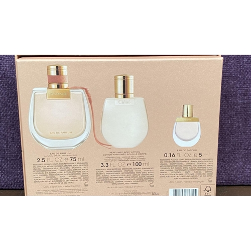 6 - Chloe Nomade Eau de Parfum Set to Include 75ml Eau de Parfum ,100ml Body Lotion and a mini 5ml Parfu... 