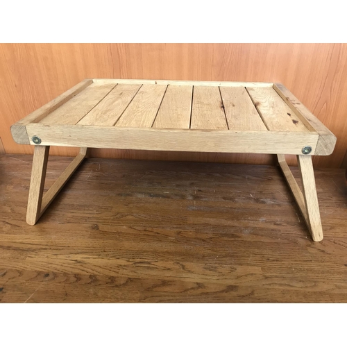 622 - Wooden Folding Bed Tray