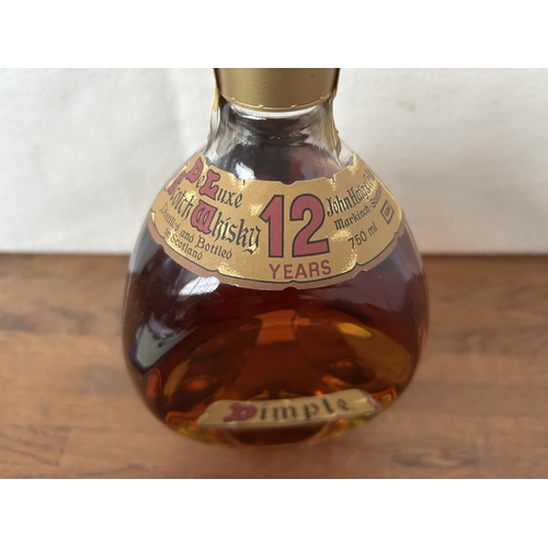 13 - Dimple De Luxe 12 Years Old Scotch Whisky 750ml