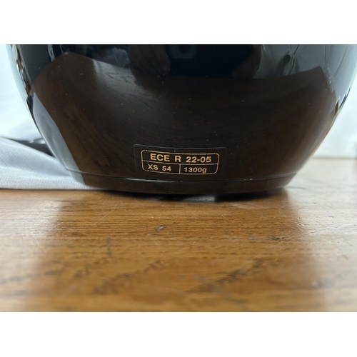 35 - Harley Davidson Motorbike Helmet Size S with Dust Bag