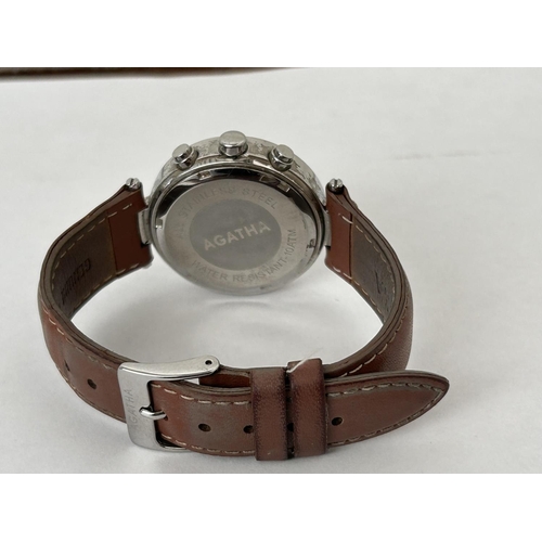 Agatha Paris Chronograph Watch