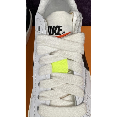 37 - Nike Blazer Low 77 Jumbo White Black Size 36/UK 3 (Unused)