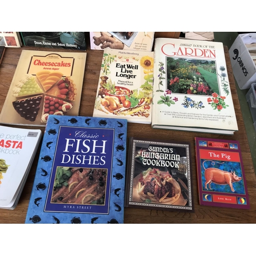 709 - Collection of 12 Cooking & Gardening/Decorating Books