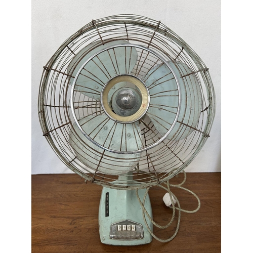 260 - Vintage KDK Japan Heavy Metal Fan