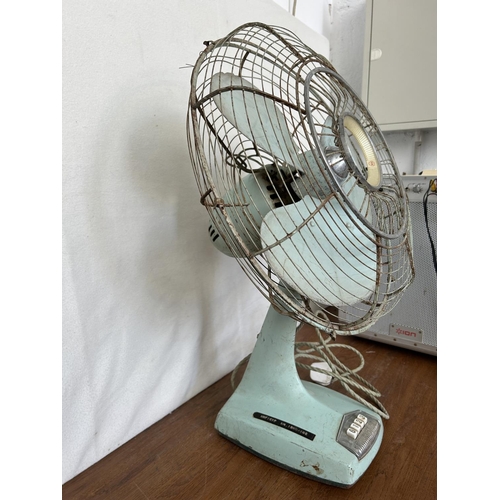 260 - Vintage KDK Japan Heavy Metal Fan