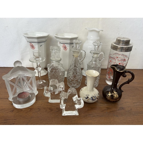 365 - Qty of Porcelain and Glass Items