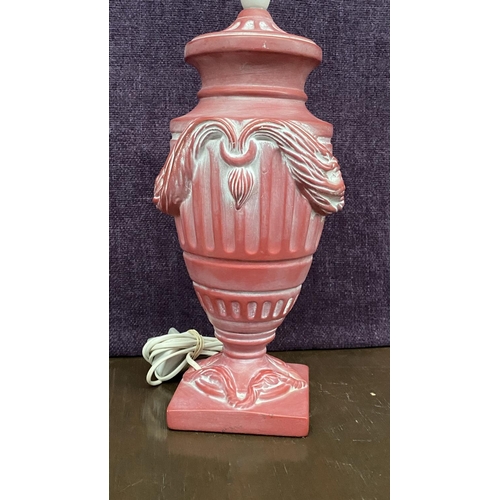 69 - Large Ceramic Neoclassical Style Table Lamp (46cm H.)