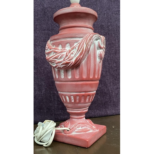 69 - Large Ceramic Neoclassical Style Table Lamp (46cm H.)