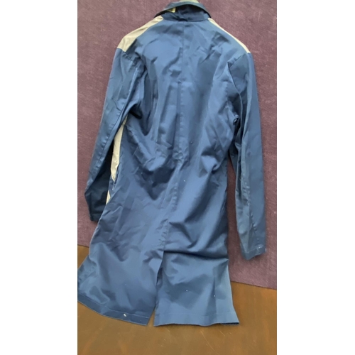 166 - Rolle-Royce Bentley Vintage 1990's Crewe Factory Foreman Specialists Work Coat Size S (A/F - Right E... 