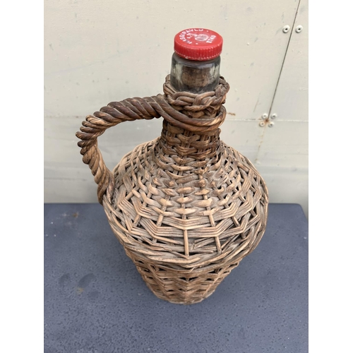 201 - Traditional Cyprus 'Hadjipavlou' Wine Bottle