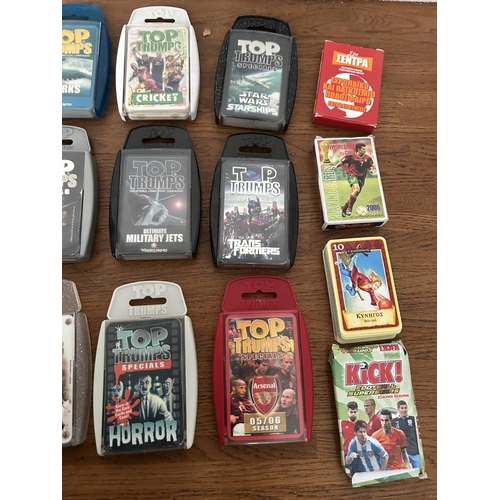 310 - Collection of Top Trumps and Other Cards