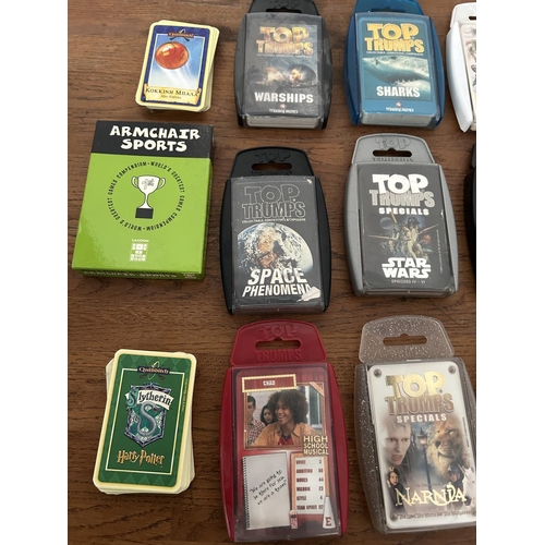 310 - Collection of Top Trumps and Other Cards