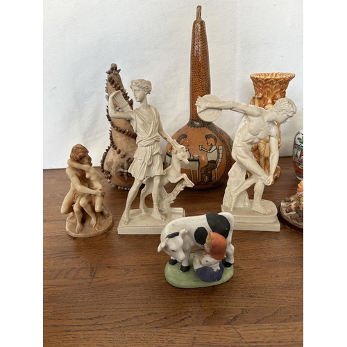 325 - Large Collection of Figurines, Vases and Other Ornaments