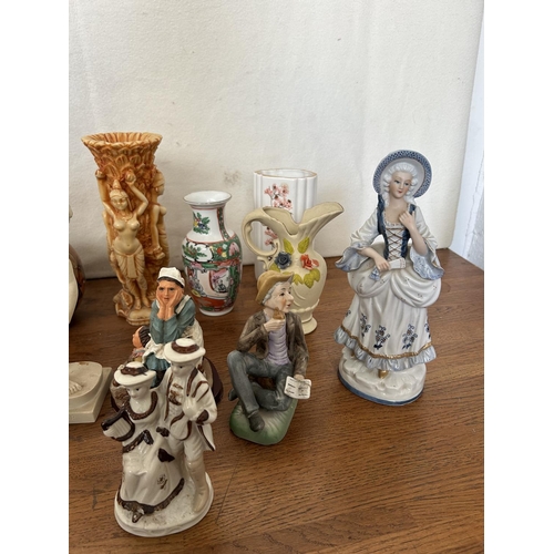 325 - Large Collection of Figurines, Vases and Other Ornaments